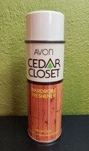 Vtg 1982 Avon Cedar Closet Room Freshener 7oz Spray Can Nos Prop Discontinued - £23.34 GBP