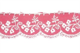 Ribbon Trimming Lace of Tulle High 4cm SWEET TRIMS Art. 60203 - £0.86 GBP