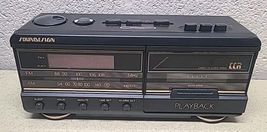Vintage SOUNDESIGN AM/FM Alarm Clock Radio Cassette Player Model 3827 Works - $28.01 CAD