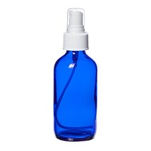 Premium Life Blue Glass Bottle with Spray 4 oz Unit - $6.59