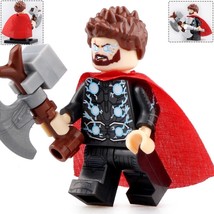 Thor with Stormbreaker Axe Marvel Avengers Endgame Minifigures Toy Gift - £2.27 GBP