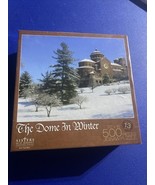 500 Jigsaw Puzzle The Dome In Winter 20&quot; x 16&quot; Sisters of St Benedict Se... - $17.81