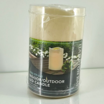 Hampton Bay 3 in. x 4.5 in. Battery Operated Flameless Indoor/Outdoor LED Candle - £6.30 GBP