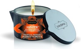 KAMA SUTRA Ignite Massage Candle with Coconut Oil and Soy Based Wax-Free Formula - £23.17 GBP