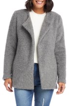 New Karen Kane Gray Open Front Wool Coat Blazer Jacket Size Xl $228 - £99.51 GBP