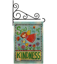 Sow Seeds of Kindness Burlap - Impressions Decorative Metal Fansy Wall Bracket G - £27.05 GBP