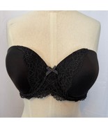 Victoria&#39;s Secret Dream Angels Black Lace Multi-Adjust Strapless Bra Siz... - $25.57 CAD