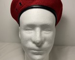 Rothco Monty Wooly Size 7 Cherry Red Military Type Beret - £15.62 GBP