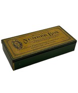 Vintage Iroquois Publishing Co 6&quot; x 3&quot; Number Box Tin Syracuse, New York - $242.42 MXN