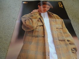 Jonathan Brandis teen magazine poster clipping looking sharp brown shirt... - $15.00