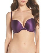 Le Mystere 3324 Infinite Underwire T-Shirt Bra SZ 34D Black Berry Mrsp $65 - £30.44 GBP