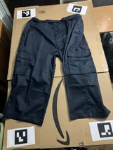 Street Navy Blue Work Tactical Pants Cargo, Mens 50x33 - £15.31 GBP