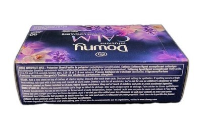 Downy Infusions CALM Dryer Sheets Lavender & Vanilla Bean 90 Count New Sealed  Item image 3
