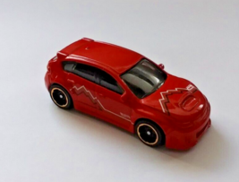 Hot Wheels Subaru WRX STI Sports Hatchback Red Loose Never Played With C... - $4.64