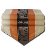 TIL134 orange Elephant Table runner tablecloth tablerunner silk 250x30cm... - $17.99