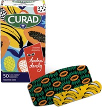 Curad Kendra Dandy Designer Adhesive Fabric Bandages (50 Count Variety Pack), 4  - £16.77 GBP
