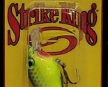 Strike King Crankbait Bitsy Minnow HCBPM-535 Black Back Chartreuse Fishi... - $7.03
