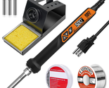 160W Soldering Tool, LED Display Temperature Control Accurate 392°F-932°... - £77.29 GBP