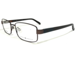 Joseph Abboud Eyeglasses Frames JA4064 210 JAVA Brown Rectangular 54-17-140 - £36.35 GBP