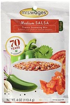 Mrs Wages Hot Salsa Mix, 4 oz (single pack) - £6.91 GBP