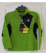 Gerry 1/2 Zip Long Sleeve Fleece Algae Heather Boy s Sz XS 5/6-S 7/8 NWT - $18.69