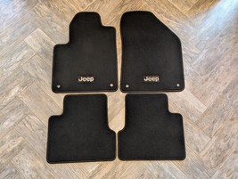 Jeep Cherokee 2015-2019 Car Floor Mats Set of 4 1UB86DX9AC LHD Mopar Gen... - $74.79