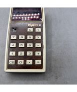Vintage Texas Instruments Exactra 21 Calculator Red LED Working - $810.10 MXN