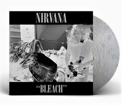 Nirvana Bleach LP ~ Exclusive Colored Vinyl (Moon Surface Grey) ~ New/Sealed! - £51.95 GBP