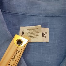 Vintage John Blair RN#81700 Men's Blue Button Up Pockets Short Sleeve Shirt 2XL image 5
