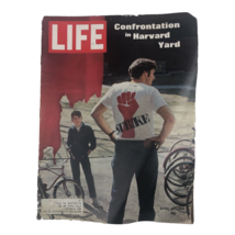 Vintage LIFE Magazine April 25, 1969 Confrontation in Harvard Yard Rampage - £9.11 GBP
