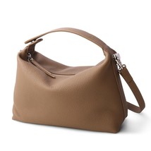 2022 New Women&#39;s Bag Female Soft Genuine Leather Handbag Lady Fashion Daily Casu - £122.50 GBP