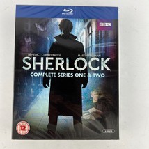 Sherlock - Complete Series 1 &amp; 2 Blu-Ray 4-Disc Box Set Region Free - £11.72 GBP