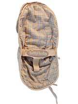 American Girl Doll Bitty Baby Carseat Carrier Replacement COVER Plaid Ca... - $14.99