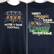 Notre Dame Irish Football 2017 The Shirt XL T-Shirt Slim Mens Magic Sound - £15.43 GBP