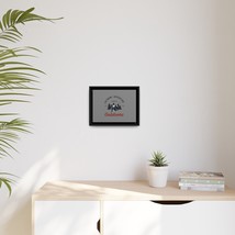 Matte Canvas Print with Black Frame, Forrest Adventure Theme, Sustainable Materi - £37.17 GBP+