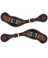 Horse Western Floral Tooled Leather Beaded In... - $29.69