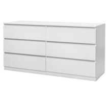 FCH 6 Drawer Double Dresser for Bedroom, Wide Storage Cabinet for Living... - $460.92