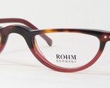 Röhm Germania 9029 902 Tartaruga/Lampone Unico Occhiali Telaio Rohm 44-2... - $86.12