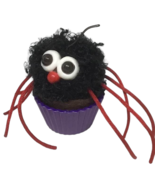 Hallmark Itsy Bitsy Spider Ornament Cupcake Christmas Halloween Black Le... - €7,31 EUR