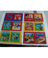 Cut &amp; Sew BOOK Fabric Panel My First Book Of Do&#39;s &amp; Don&#39;ts Cranston Uncu... - $14.24 CAD