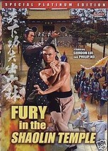 Fury in the Shaolin Temple -Gordon Liu Hong Kong Kung Fu Martial Arts Action DV - £43.69 GBP