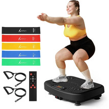 Vibration Plate Exercise Machine, 400 lbs Capacity, Whole Body Workout P... - $127.00