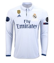 Real Madrid Soccer Jersey 2016 - 2017 RONALDO KROSS BENZEMA RAMOS MARCEL... - £67.15 GBP