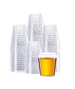 Setup [2 Oz. - 500 Count Clear Hard Plastic Shot Glasses - Disposable Sh... - $37.99