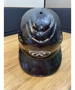 Rawlings Baseball Softball CFTBN-R1 Helmet Size 6 1/4 - 6 7/8 Black KG JD - $24.75