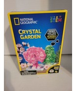 NEW  - National Geographic - STEM - Crystal Garden Crystal Growing Kit - Ages 8+ - $12.99