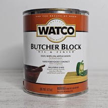 WATCO Butcher Block Oil &amp; Finish Clear Finish Easy Wipe-On -  1 Pint - 8... - €5,44 EUR