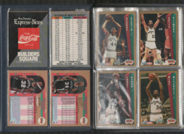 NBA Basketball Trading Cards (12) with Album - £3.90 GBP