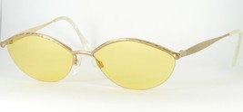 Silhouette M 6337/20 V 6052 Oro Motivi Sole W/ Lenti Gialle 56-16-135mm - $115.79