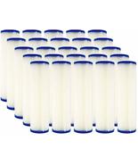 5 Micron 10&quot; x 2.5&quot; Pleated Sediment Water Filter Cartridge | 25 Pack - $99.99+